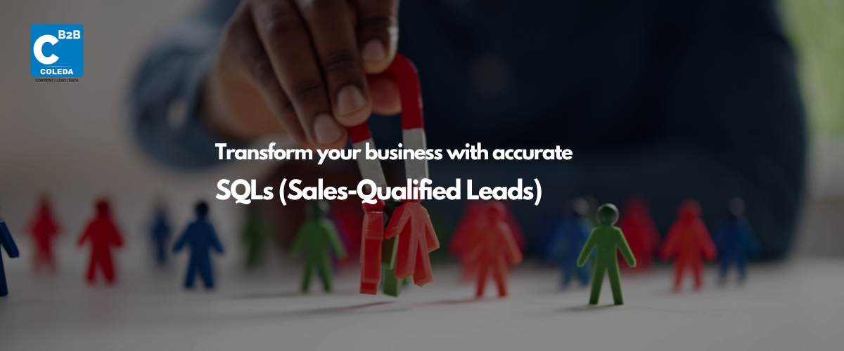 Transform your business with accurate SQLs (Sales-Qualified Leads)