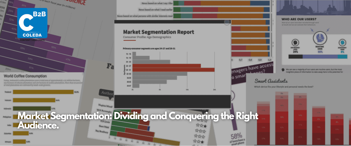 Market Segmentation: Dividing and conquering the right audience.