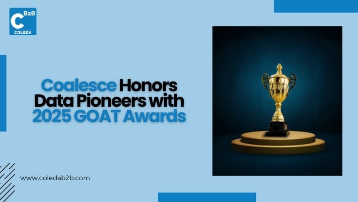 Coalesce Celebrates Data Innovators with 2025 GOAT Awards